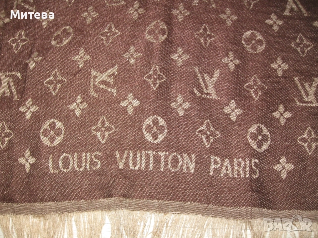 Louis Vuitton дамски шал, снимка 2 - Шалове - 52803877