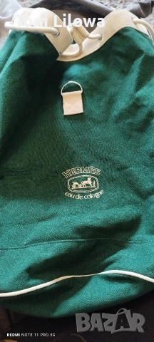 Hermes винтидж раница, снимка 12 - Раници - 54069165