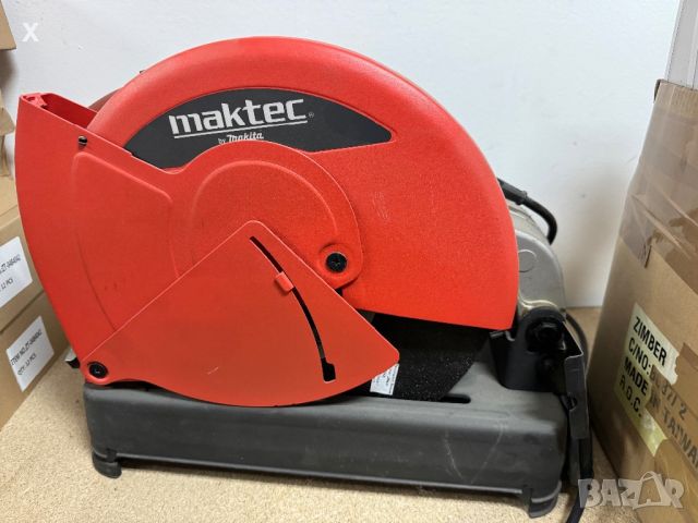 Машина отрезна за метал Maktec 355мм Makita MT240 / 2000 W , Ø 355 mm /, снимка 3 - Друга електроника - 45573154