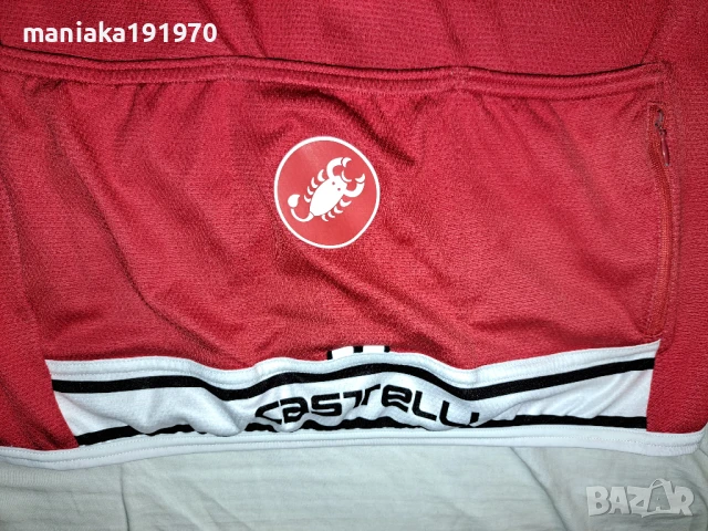 CASTELLI Джърси за колоездене , снимка 5 - Велосипеди - 51393976