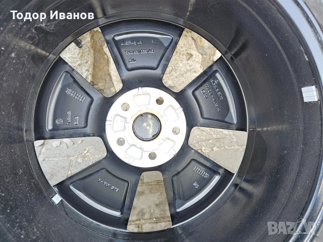 Джанти оригинални на Vw с нови гуми Bridgestone 225/40/18., снимка 8 - Гуми и джанти - 53725324