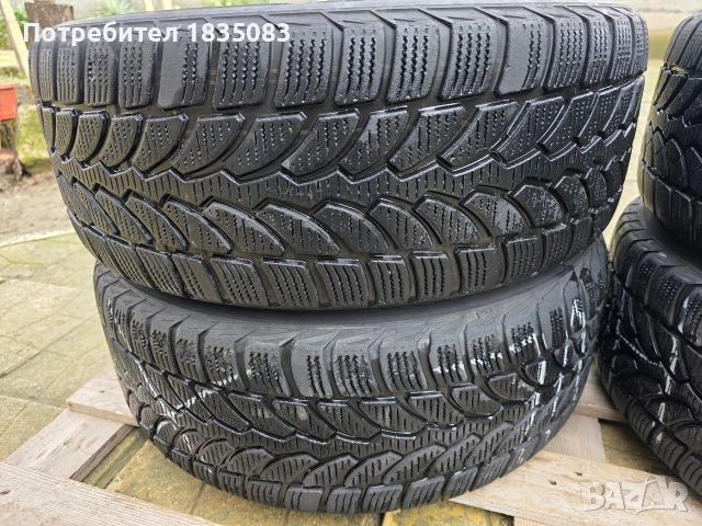 Лети джанти 16ки 5х112 Mercedes + зимни гуми 205/55/16 Bridgestone, снимка 13 - Гуми и джанти - 53541614