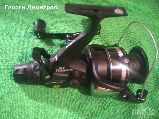 Тунингована макара Shimano Baitrunner 6000 с добавени лагери, снимка 2 - Макари - 54085717