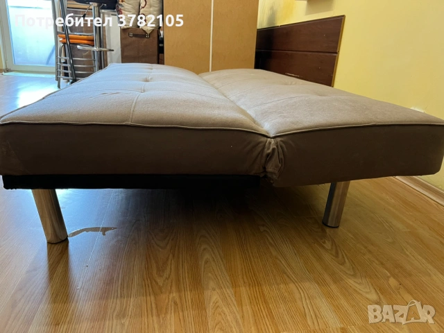 Продавам разтегателно клик-клак канапе (диван), снимка 5 - Дивани и мека мебел - 53450191