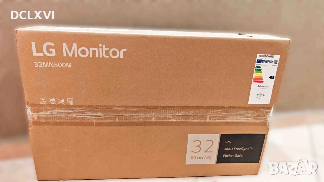 LG 32" 32MN500M 75HZ IPS, снимка 3 - Монитори - 52585439