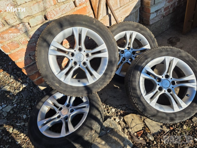 Джанти БМВ с зимни гуми