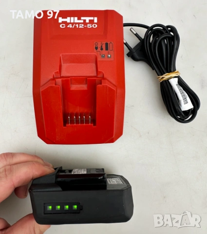 Hilti PM 30-MG - Лазер с 3 зелени линии 360° перфектен! , снимка 7 - Други инструменти - 54084017