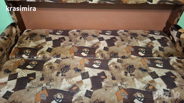 Диван с два фотьоила, снимка 4 - Дивани и мека мебел - 53212568