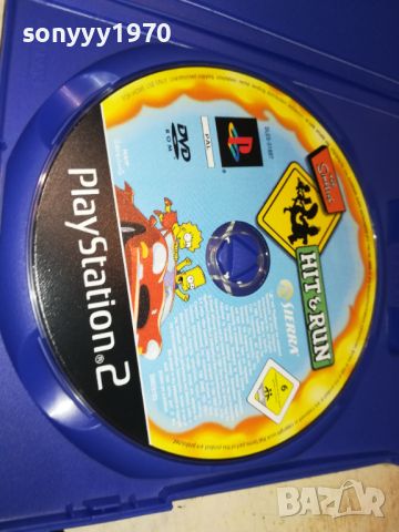 ПОРЪЧАНА-THE SIMPSONS HIT & RUN PS2 GAME 1907240951, снимка 11 - Игри за PlayStation - 46628728