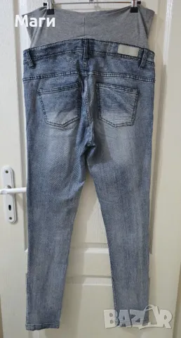 Дънки за бременни Prenatal размер XЛ, снимка 4 - Дрехи за бременни - 49400110