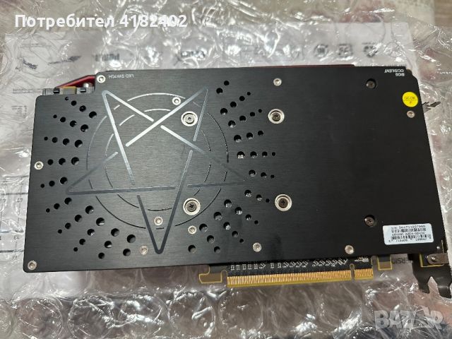 Продавам Втора употреба Видео Карта Без Гаранция Работи нормално за игри AMD RX 580 8ГБ RGB RedDevil, снимка 2 - Геймърски - 46749389