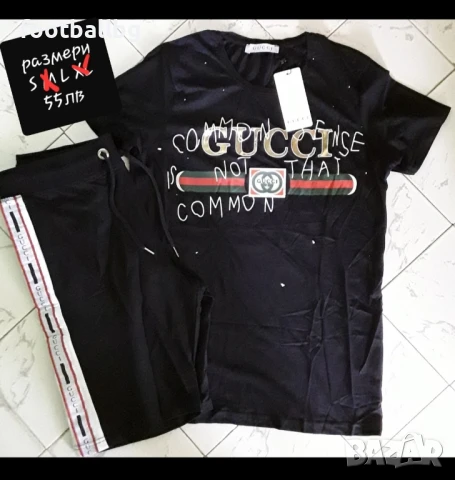 Мъжки комплект от две части - тениска и къси панталони 🔝🔝 различни модели , снимка 4 - Спортни дрехи, екипи - 32997387