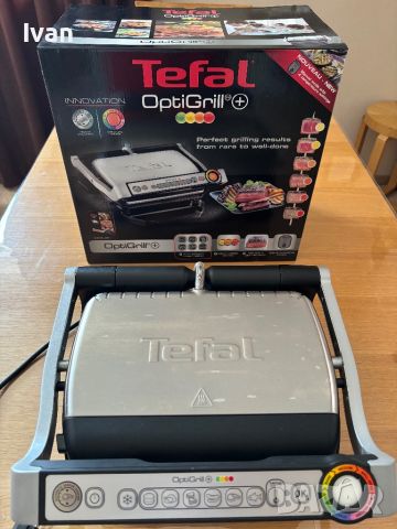 Tefal OptiGrill + , снимка 1 - Скари - 46673055