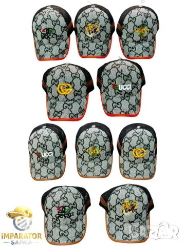 шапки с козирка gucci louis vuitton calvin klein jeans , снимка 14 - Шапки - 50748830