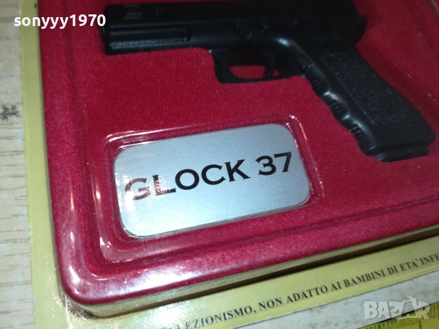 GLOCK 37-КОЛЕКЦИОНЕРСКИ ПИСТОЛЕТ-ВНОС SWISS 1909251456, снимка 4 - Колекции - 51769106