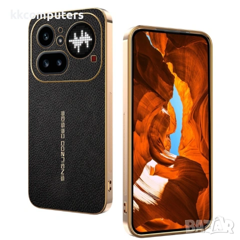 Личи TPU+PU Калъф за Nothing Phone (4a) Pro - Самовъзстановяващ се, Анти-драскотини, 2 цвята