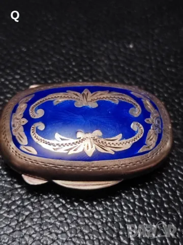 сребърна кутийка за емфие