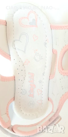 *СВЕТЕЩИ* Сандали за момиче, Розови, №24-29, снимка 6 - Детски сандали и чехли - 50889972