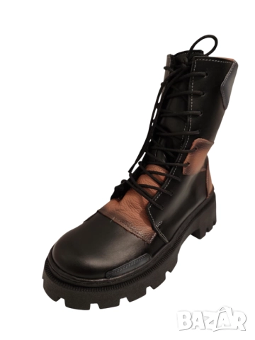 БЪЛГАРСКИ ДАМСКИ КУБИНКИ ОТ ЕСТЕСТВЕНА КОЖА TG332, снимка 3 - Дамски боти - 52654195