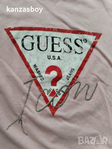 guess - страхотна дамска тениска S, снимка 2 - Тениски - 51488495