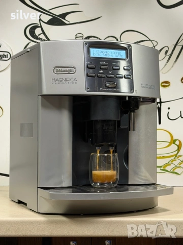 Кафемашина кафе автомат delonghi ELEGANCE с гаранция, снимка 4 - Кафемашини - 53579047
