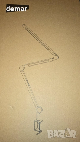 LED лампа NEEWER 108 см с щипка и двойна светлинна лента за бюро, 12W, CRI95+, ME-DL02, снимка 9 - Лед осветление - 54049026