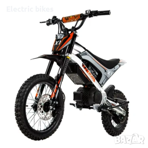KuKirin X1 Електрически Мотор 2000W – 50 km/h, 48V 20.8Ah Off-Road, снимка 4 - Велосипеди - 53814767