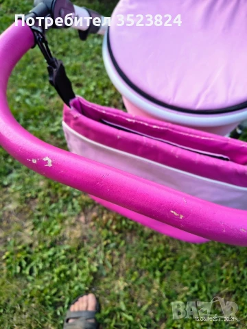 Бебешка количка Nio Vogue, снимка 11 - Детски колички - 50681343