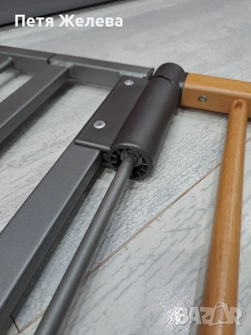 Разтегателна предпазна врата GEUTHER/немска -(95/80см), снимка 5 - Интериорни врати - 53227677