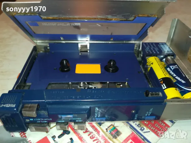 заявено-AIWA-STEREO RECORDER-METAL & JAPAN-ВНОС SWISS 0405251725MKKK, снимка 4 - Радиокасетофони, транзистори - 50153602