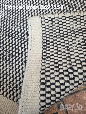 Индийски ръчно направен килим, снимка 6 - Килими - 51443040