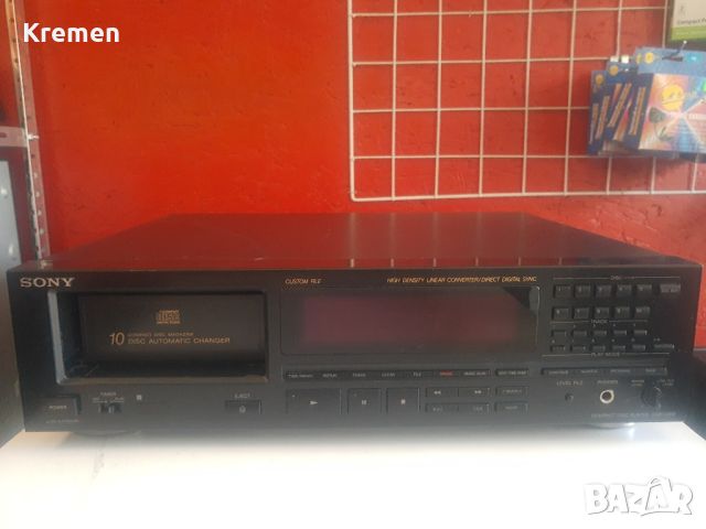 CHANGER SONY CDP-C910, снимка 1 - Ресийвъри, усилватели, смесителни пултове - 45550956