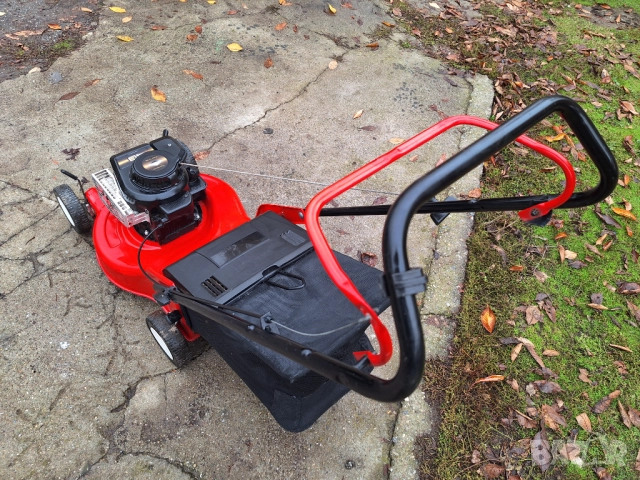 Косачка Briggs Efco 5 к.с. без самоход мулчираща с кош, снимка 9 - Градинска техника - 52294860