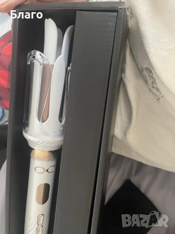 Професионална керамична въртяща се маша за къдрици CkeyiN Pro, снимка 4 - Маши за коса - 53375905