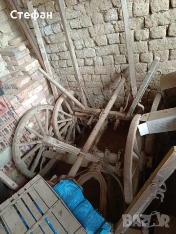 каруци с дървени и със автомобилни джанти, снимка 2 - Декорация за дома - 53078966