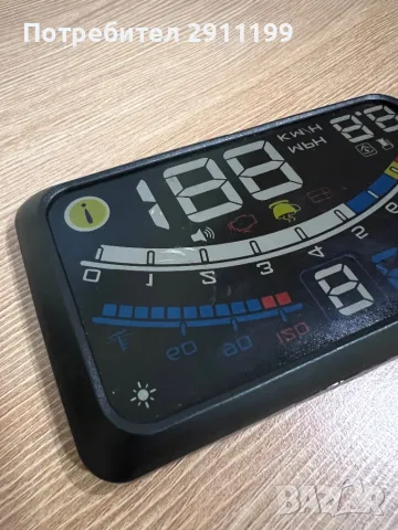 OBD2 HUD Display, снимка 2 - Аксесоари и консумативи - 49150228