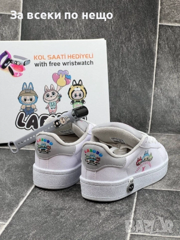 Labubu Детски Маратонки С Подарък Смарт Гривна🔝Детски Спортни Обувки Лабубу Код E825, снимка 2 - Детски маратонки - 51477703
