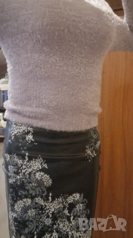 Кожена пола промазка, снимка 4 - Поли - 54045282