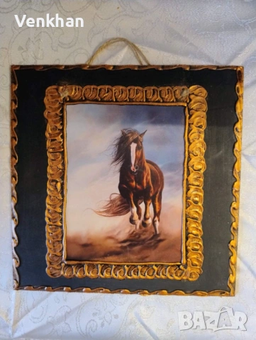 Картини размер 25/25 см на дървена основа., снимка 5 - Картини - 53002966