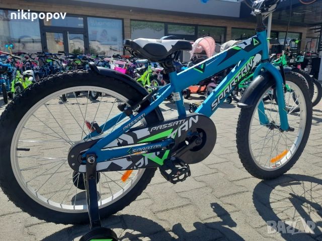 PASSATI Велосипед 20" SPARTAN син, снимка 4 - Велосипеди - 53559807