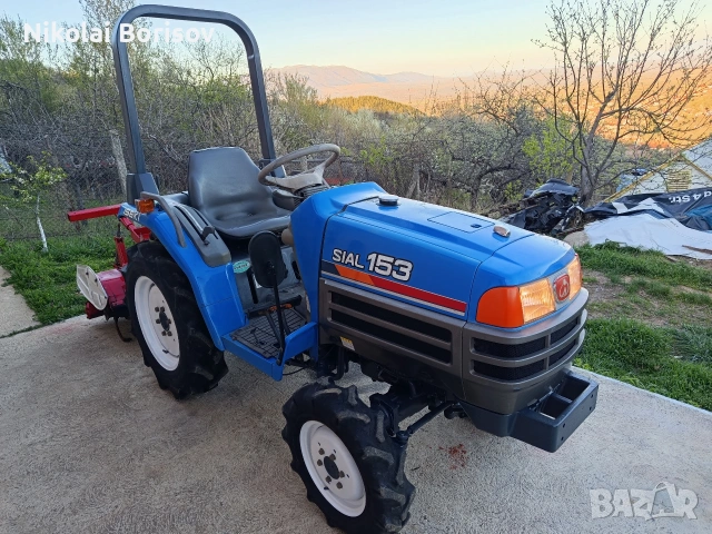 Японски трактор Iseki Sial 153, снимка 4 - Селскостопанска техника - 54138531