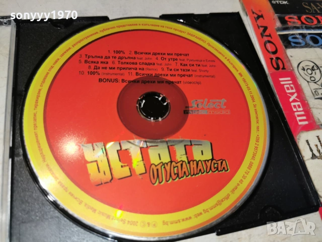 УСТАТА ЦД 1304261910H2E6R, снимка 4 - CD дискове - 54182539