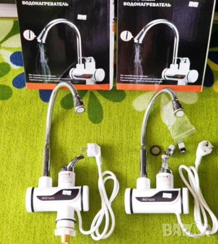 Смесител за вода с нагревател за мигновено загряване