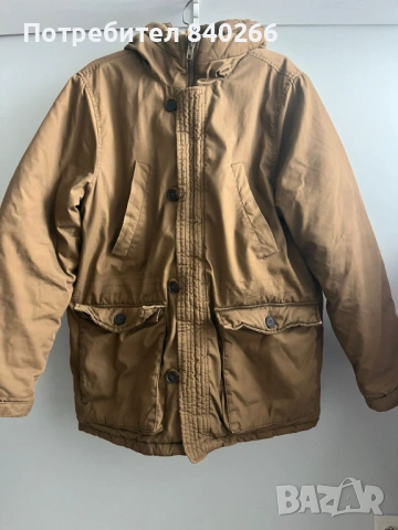 Мъжка кафява парка HM