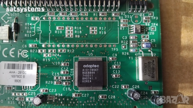 Adaptec AHA-2910C PCI SCSI RAID Controller Card, снимка 8 - Други - 54009034