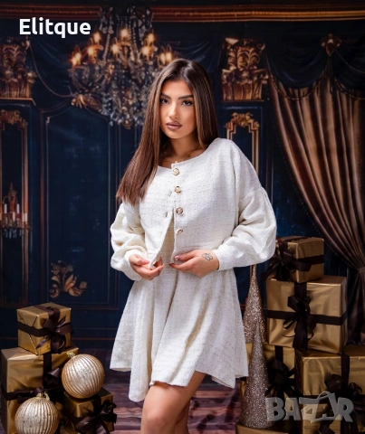 дамски комплект сако и рокля , снимка 2 - Рокли - 52743643