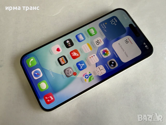 iPhone 16 Plus 256gb 100% батерия.гаранция, снимка 2 - Apple iPhone - 53857111