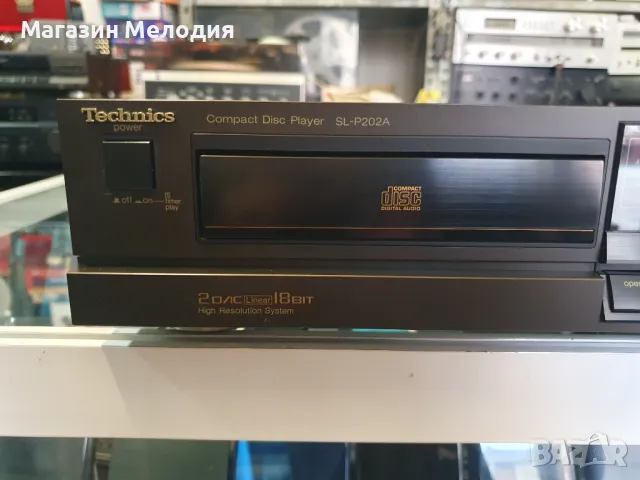 CD Player Technics SL-P202A В отлично техническо и визуално състояние., снимка 3 - Декове - 49467231