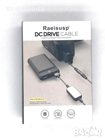 комплект за захранване CanonEOS с фалшива (dummy) батерия