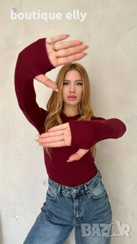 дамско боди oysho, снимка 5 - Блузи с дълъг ръкав и пуловери - 53106332